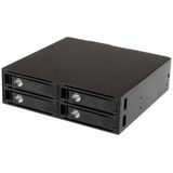 StarTech.com 4-bay mobile rack backplane voor 2,5 inch SATA-/SAS-schijven