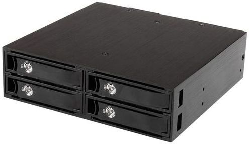 StarTech.com 4-bay mobile rack backplane voor 2,5 inch SATA-/SAS-schijven