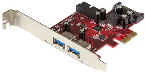 StarTech - 4-poorts PCI Express USB 3.0 Kaart - 2 Extern 2 Intern - SATA-Voeding