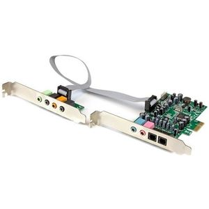 StarTech.com 7.1 PCI Express surround geluidskaart 24 bit 192 kHz