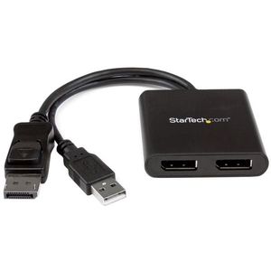 StarTech DisplayPort naar DisplayPort Multi-Monitor Splitter - 2-poorts MST Hub