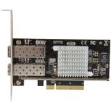 StarTech.com 2 poorts 10G glasvezel netwerkkaart met open SFP+ PCIe, Intel 82599 chipset