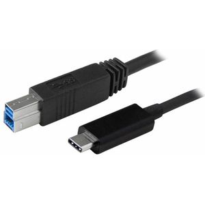 Startech Usb 3.1 Usb-c To Usb-b Cable 1m Usb C Usb B Zwart