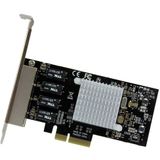 StarTech.com 4 poorts gigabit ethernet netwerkkaart PCI Express Intel 1350 NIC