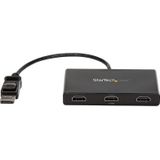 StarTech - DisplayPort naar HDMI - Multi-Monitor Splitter - 3 Poorts MST Hub