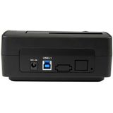 StarTech.com Single Bay USB 3.1 naar SATA HDD Docking Station, USB 3.1 (10 Gbps) Hard Drive Dock, Externe 2.5/3.5" SATA III HDD/SSD Dock Station, Hot-Swap Hard Drive Bay, Top-Loading