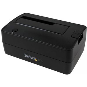 StarTech.com Single Bay USB 3.1 naar SATA HDD Docking Station, USB 3.1 (10 Gbps) Hard Drive Dock, Externe 2.5/3.5" SATA III HDD/SSD Dock Station, Hot-Swap Hard Drive Bay, Top-Loading