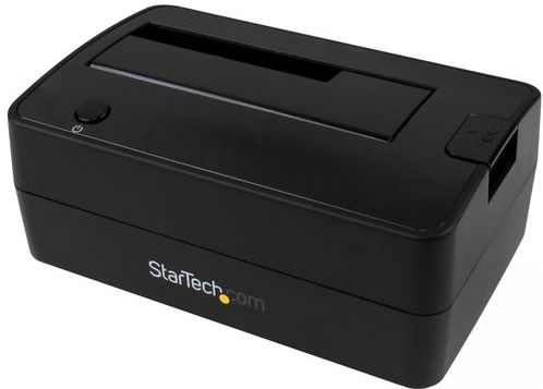 StarTech.com Single Bay USB 3.1 naar SATA HDD Docking Station, USB 3.1 (10 Gbps) Hard Drive Dock, Externe 2.5/3.5" SATA III HDD/SSD Dock Station, Hot-Swap Hard Drive Bay, Top-Loading