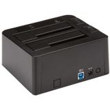StarTech.com USB 3.1 (10bps) dubbel harddisk docking station voor 2,5 en/of 3,5" SATA SSD/HDD