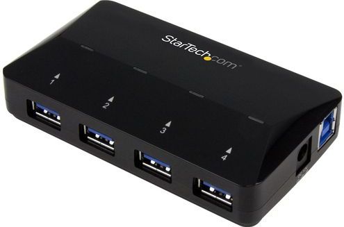 StarTech.com 4-Poorts USB 3.0 Hub met specifieke oplaadpoort - 5Gbps - 1 x 2.4A poort