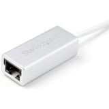 StarTech.com USB 3.0 naar gigabit ethernet netwerkadapter - zilver