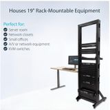 Startech - 42U - Rack - Met Wielen - 2-koloms - Stevig