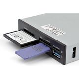 StarTech.com 3,5" Interne multi-kaartlezer met UHSII ondersteuning - USB 3.0 memory card reader