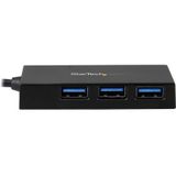StarTech.com 4-poorts USB C hub - USB-C naar 1x USB-C en 3x USB-A - USB 3.0 hub - 5Gbps