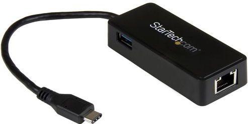 StarTech.com USB-C naar gigabit netwerkadapter met extra USB poort