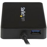 StarTech.com USB-C naar dual Gigabit Ethernet adapter met USB (Type-A) poort
