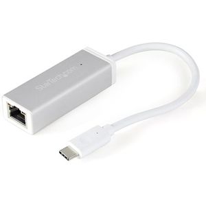 StarTech - USB-C naar Gigabit Netwerkadapter - Zilver - Aluminium