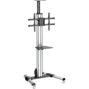 StarTech - Mobiele TV Standaard - AV Trolley - Zwart - Voor 32-75 Inch TV