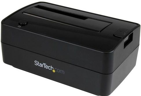 StarTech.com Single Bay USB 3.1 / eSATA naar SATA HDD Docking Station, USB 3.1 (10 Gbps) Hard Drive Dock, Externe 2.5/3.5" SATA III HDD/SSD Docking Station, Top-Loading Hard Drive Bay