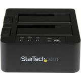 StarTech USB 3.1 (10Gbps) Standalone Duplicator Dock voor 2.5 inch & 3.5 inch SATA SSD/HDD schijven met Fast-Speed Duplication tot 28GB/min