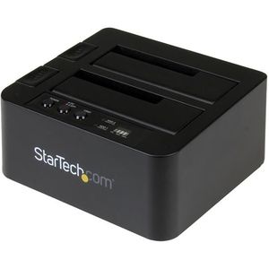 StarTech USB 3.1 (10Gbps) Standalone Duplicator Dock voor 2.5 inch & 3.5 inch SATA SSD/HDD schijven met Fast-Speed Duplication tot 28GB/min
