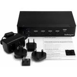 StarTech.com 4-Poorts DisplayPort KVM Switch USB 3.0 4K 30Hz