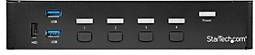 Startech 4-port Displayport Kvm Switch With Built-in Usb 3.0 Hub