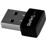 StarTech.com USB Wi-Fi adapter AC600 Dual-Band Nano adapter draadloos