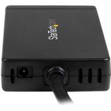 StarTech.com 3 poorts USB C naar USB-A hub met Gigabit Ethernet - USB-C naar 3x USB-A - USB 3.0 (5Gbps) - Inclusief voedingsadapter