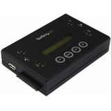 StarTech.com HDD-Duplicator - Zwart - Staal - 2 Kopieën - LCD Beeldscherm