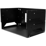 StarTech.com - Wand Monteerbaar Server Rack - 4U - Massief Staal - Ingebouwd Schap