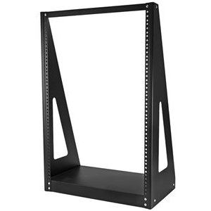 StarTech.com Server Rack 16U 19"" met open frame, 2 treden - audio-video-rack, multimedia-sleuven, max. 160 kg (2POSTRACK16)