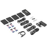 StarTech - Harde Schijf Wisser - 4-bay - Voor 2.5 of 3.5 inch SATA Schijven