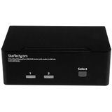 StarTech.com 2 poorts DisplayPort dual-monitor KVM switch 4K 60Hz