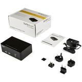 StarTech.com 2 poorts DisplayPort dual-monitor KVM switch 4K 60Hz