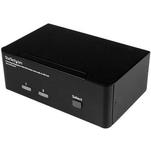 StarTech.com 2 poorts DisplayPort dual-monitor KVM switch 4K 60Hz
