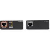 StarTech.com 1 Port Gigabit PoE Injector & Splitter Kit, 60W High Power over Ethernet Injector 100m/12-24V DC Splitter 802.3bt Midspan Single Port Ultra PoE LAN/RJ45 Security/Monitoring