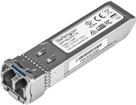 StarTech.com SFP-10G-LR SFP+ Transceiver Module - Zilver - Glasvezel - 10GBASE-LR - 10.000 Mbps