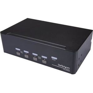 StarTech.com 4 poorts Dual DisplayPort KVM switch 4K 60Hz