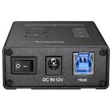 4-Poorts USB Hub - USB 3.2 Gen 1 - Zwart - Voor Laptop/PC