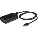 StarTech.com 4 poorts USB hub - USB-A naar 3x USB-A en 1x USB-C