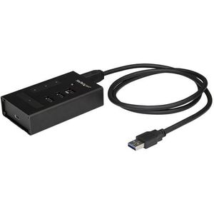 StarTech 4 poorts USB 3.0 hub metaal - USB-A naar 3xA 1xC