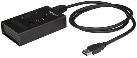 4-Poorts USB Hub - USB 3.2 Gen 1 - Zwart - Voor Laptop/PC