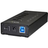 USB-C Hub - 7-Poorts - USB 3.2 Gen 1 - Zwart - Aluminium