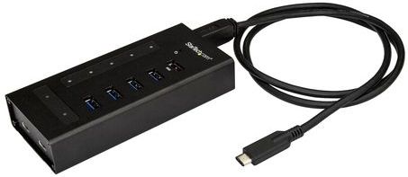 USB-C Hub - 7-Poorts - USB 3.2 Gen 1 - Zwart - Aluminium