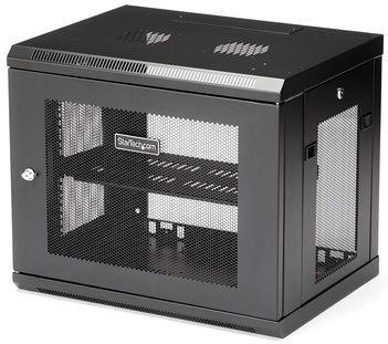 StarTech - 9U Serverkast - Wand Monteerbaar - Diepte tot 43 cm - Scharnierende Behuizing