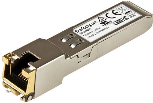StarTech - JD089B - Compatibele SFP - Zilver - Koper - RJ45