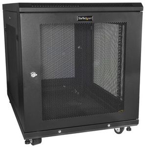 Startech - RK1233BKM - Rackkast - 12U - Met Wielen - 450 kg Belastbaar
