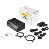 StarTech.com 4-bay SATA HDD dockingstation voor 2.5”/3.5" SSDs/HDDs USB 3.1 (10Gbps)