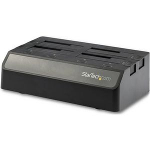 StarTech.com 4-bay SATA HDD dockingstation voor 2.5”/3.5" SSDs/HDDs USB 3.1 (10Gbps)